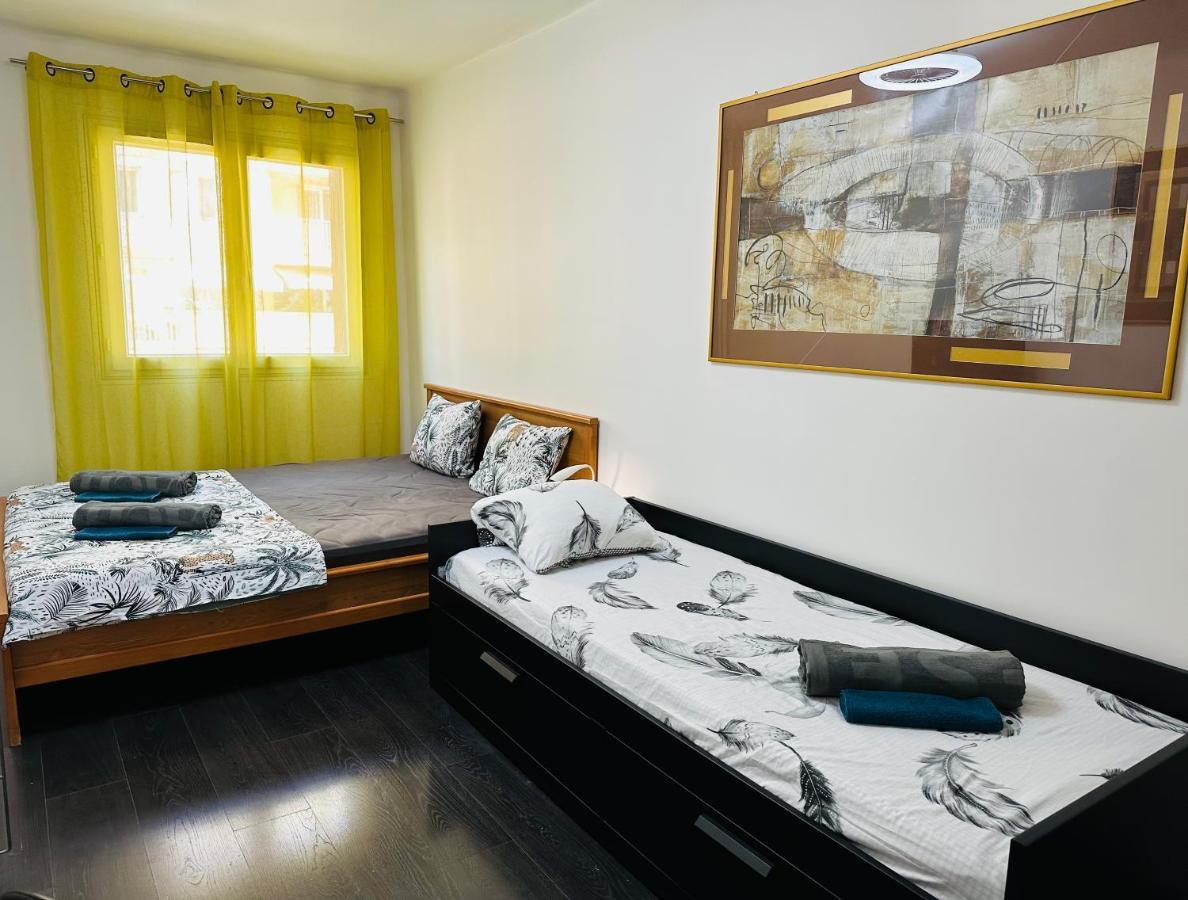 The Nice - 3 Rooms, 3Air Cond, 3Tv, 3Fans, 2 Wc, Wifi Everywhere 5Min Aeroport, Train, Beach, 1Min Tram, 15 Min Centre, Port, Parking Possible Exterior foto